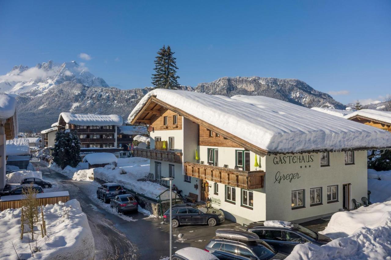 Gaestehaus Greger Acomodação com café da manhã Sankt Johann in Tirol Exterior foto